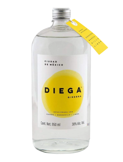 GINEBRA DIEGA AMARILLA 950 ML